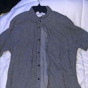 Topman Shortsleeved Button Down